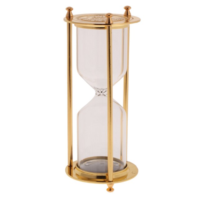 Beatifufu Nachfüllbare Sanduhr Aus Holz & Glas – Leer, DIY-Befüllung, Für Hochzeit, Deko & Timer