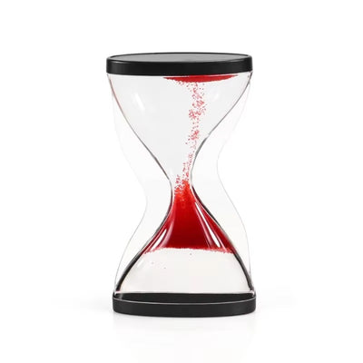 Sanduhr roter sand 